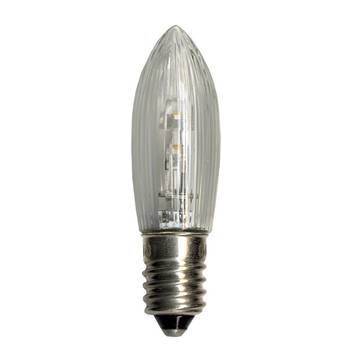 E10 0,2W 10-55V LED Ersatzlampe 3erPack Kerzenform