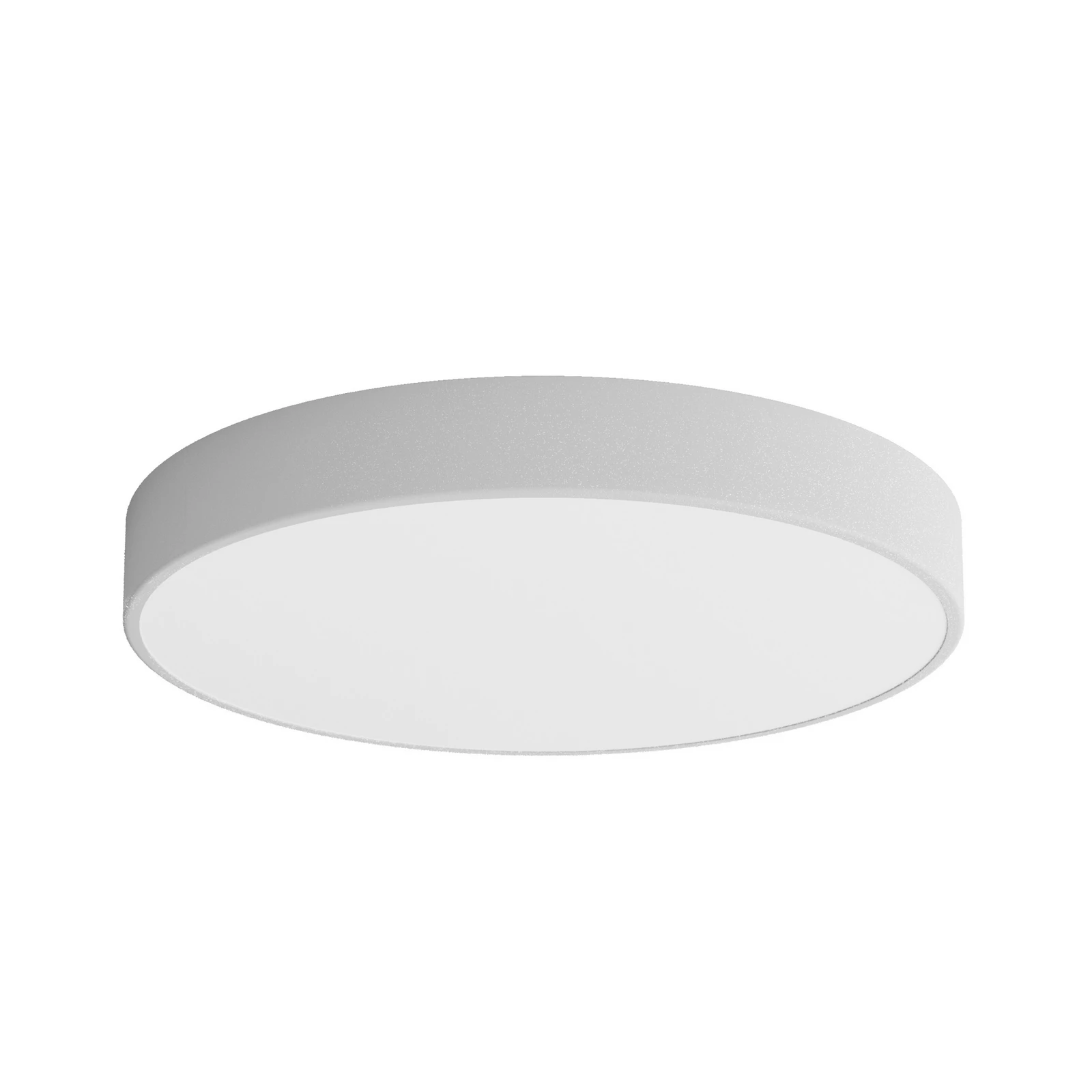 Plafoniera Cleo 600, grigio, sensore, IP20, Ø 60 cm, metallo