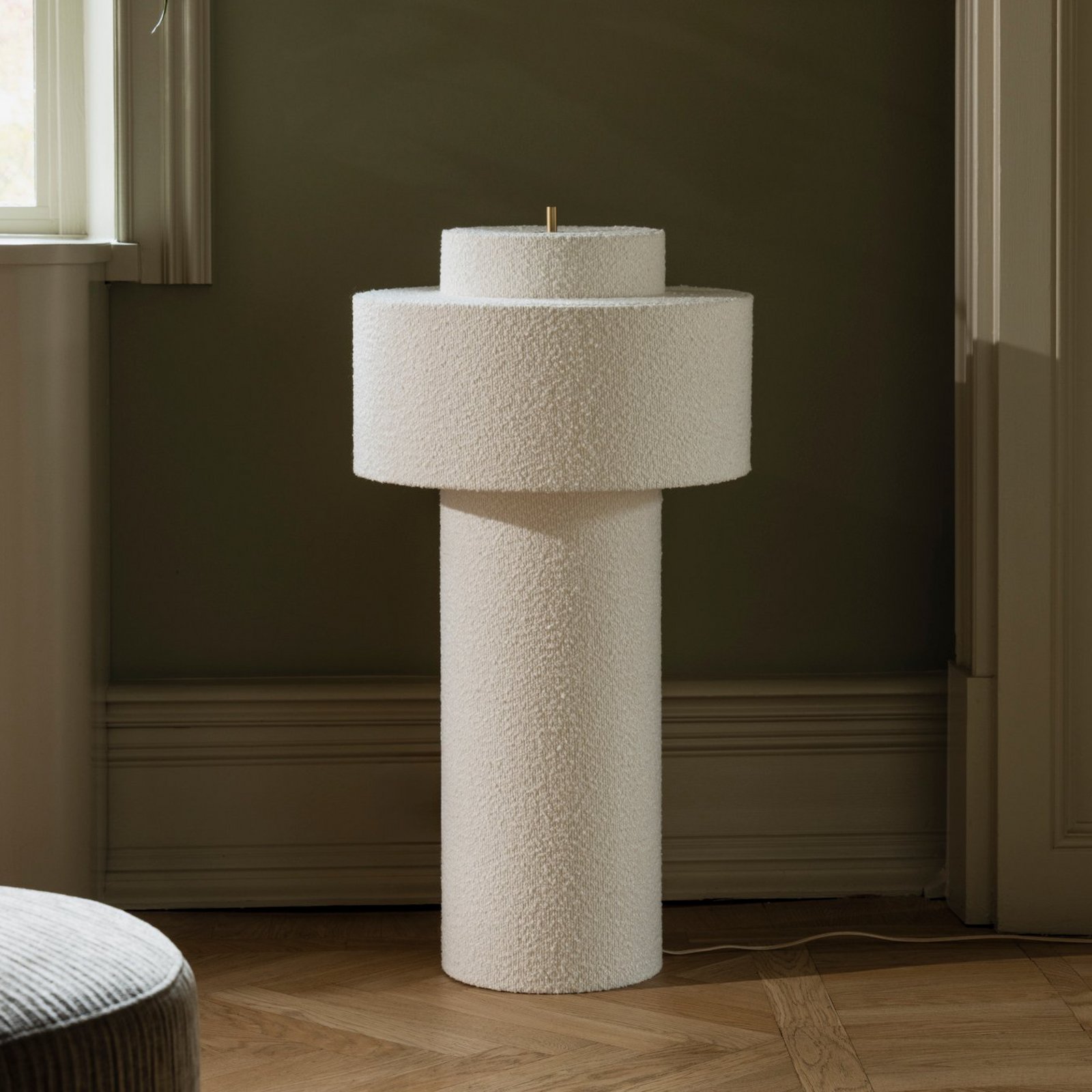 Noah Stehlampe, weiß, Höhe 88 cm, Textil - Globen Lighting Noah Stehlampe, weiß, Höhe 88 cm, Textil - Globen Lighting