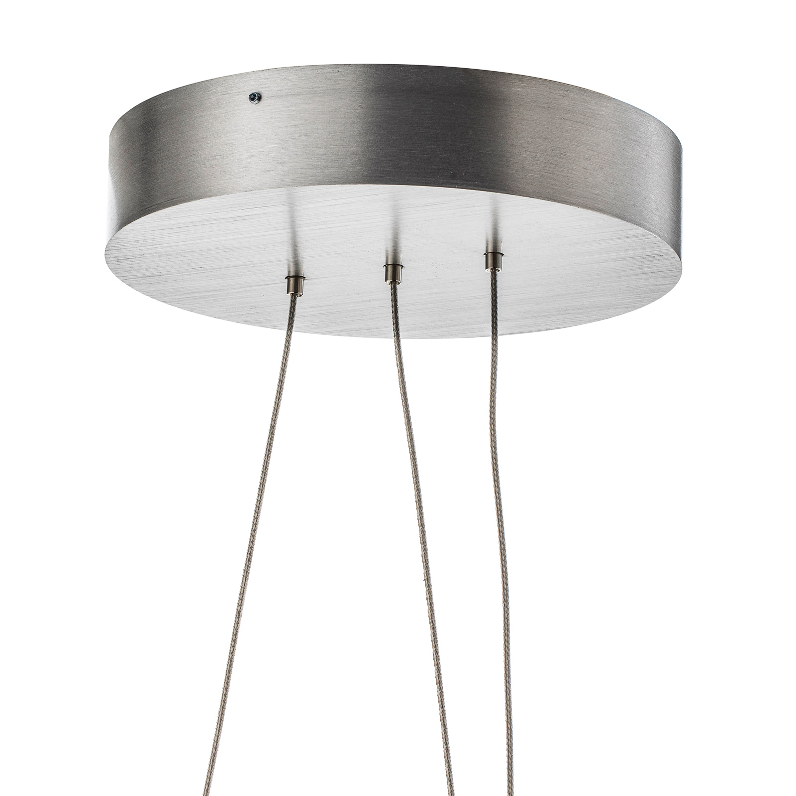lager Afwijking Slaapkamer Ovale LED hanglamp Flair, aluminium | Lampen24.be
