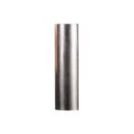 Capsula wall light, silver, height 18 cm