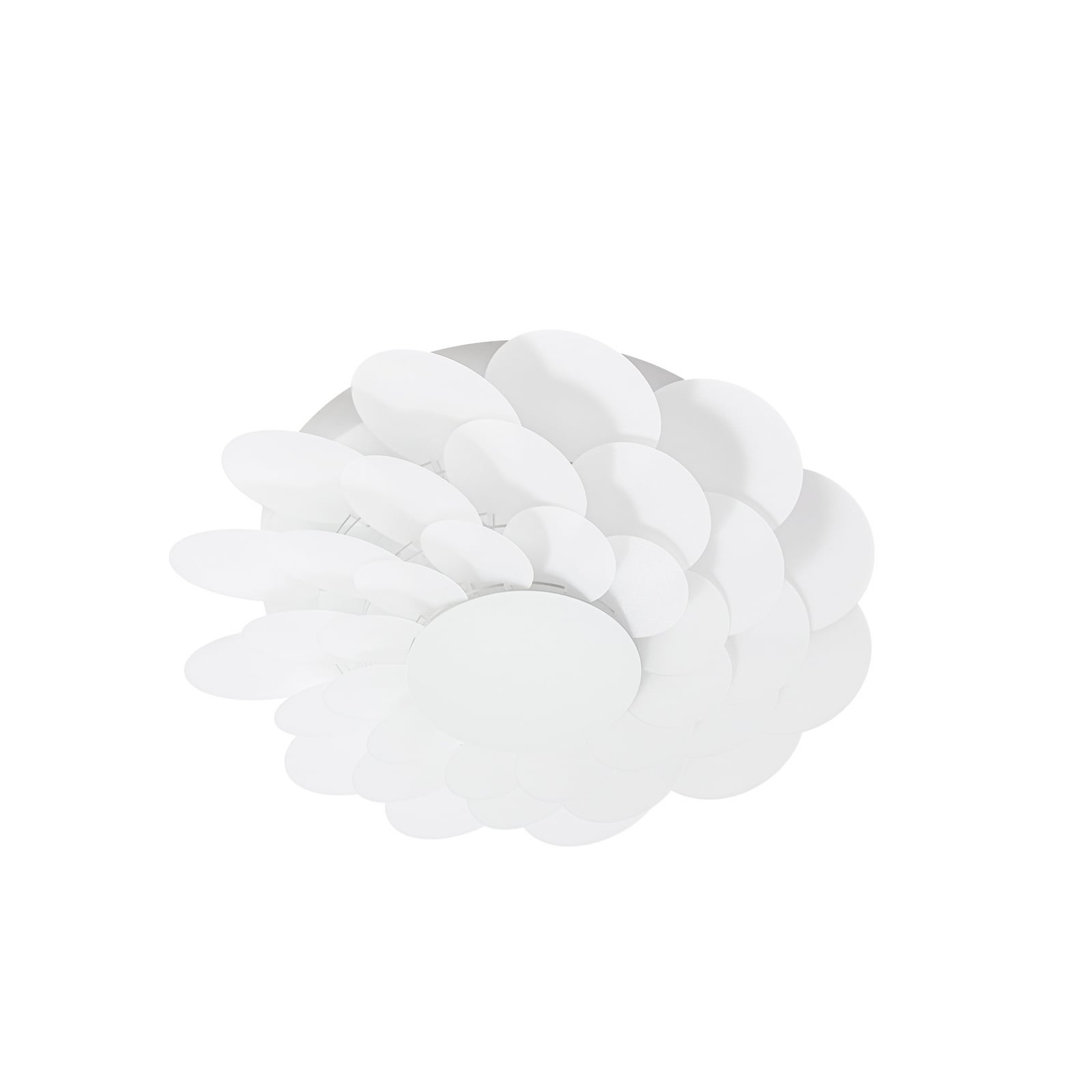 Lucande LED-Wandleuchte Bloem, Ø 40 cm, weiß, 3-step-dim Lucande LED-Wandleuchte Bloem, Ø 40 cm, weiß, 3-step-dim