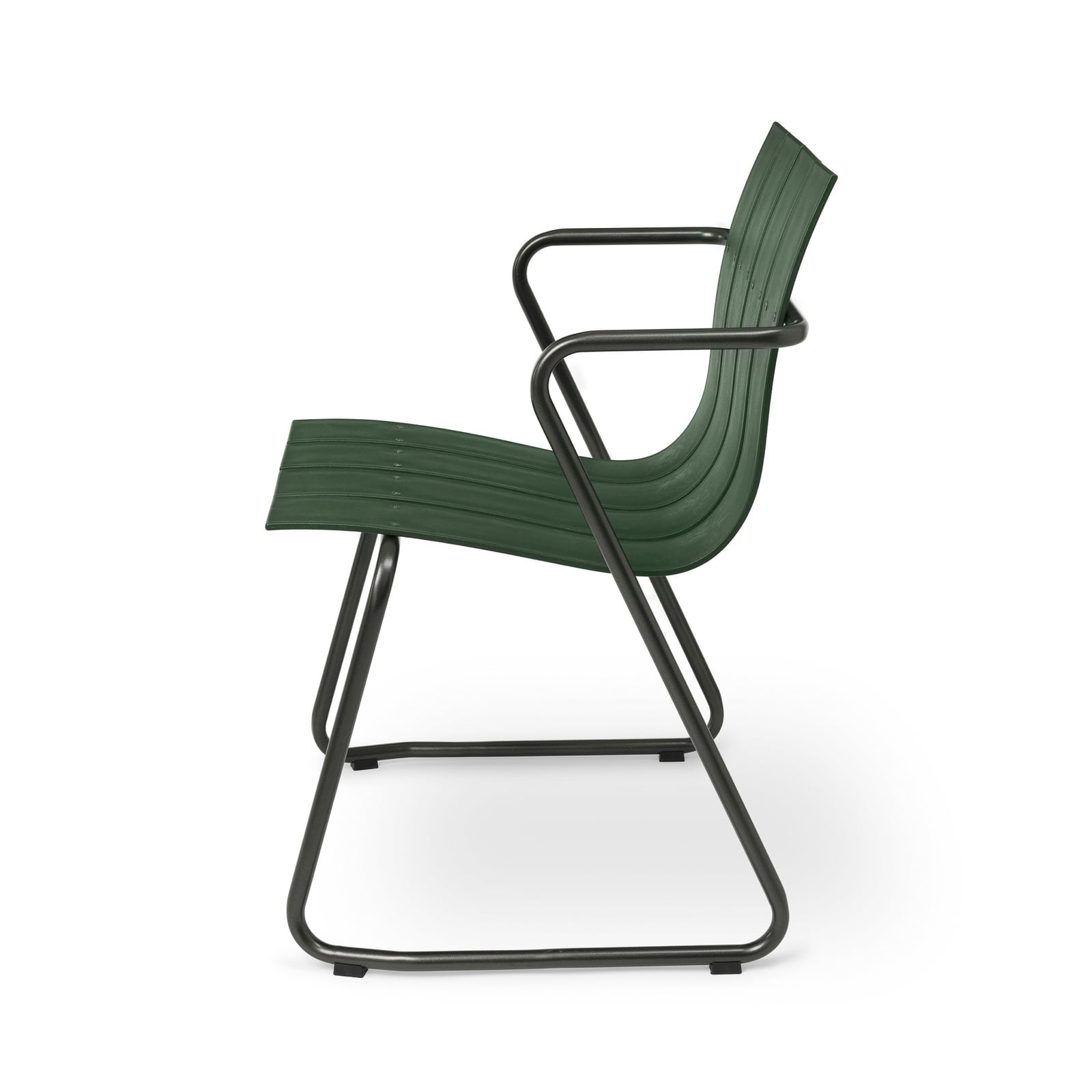 Chaise OCEAN, verte, en plastique, hauteur 81 cm - Mater Chaise OCEAN, verte, en plastique, hauteur 81 cm - Mater
