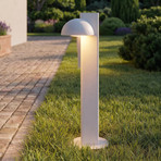 Lucande LED takų šviestuvas „Velira“, šviesiai pilkos spalvos, 77 cm, 1