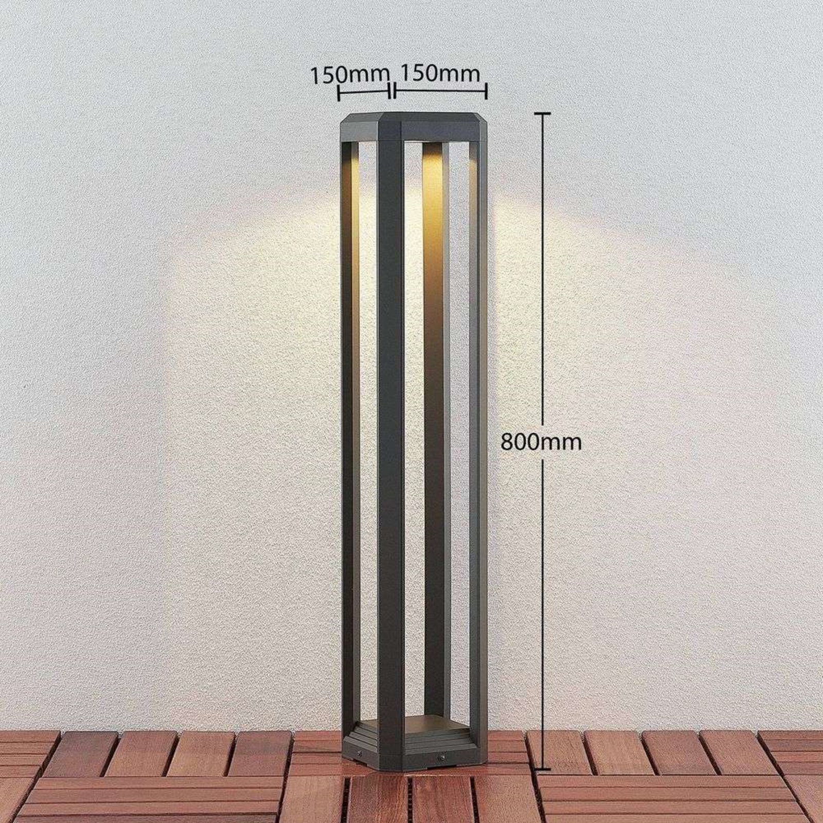 Fery Venkovní Zahradní Lampa H80 Anthracite - Lucande