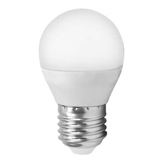 LED izzólámpa E27 G45 5W MiniGlobe általános fehér