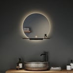 Paulmann MIRO LED wall mirror CCT Ø50cm Backlight