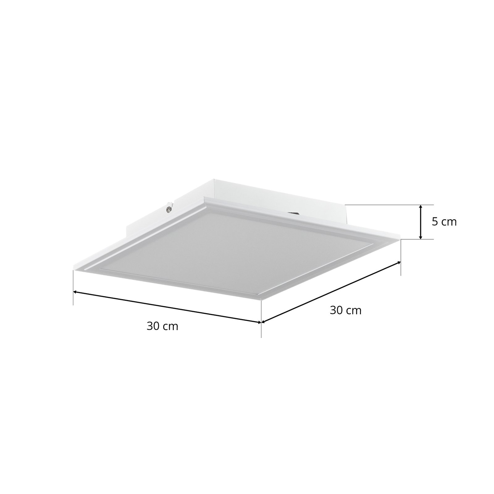 EGLO connect Salobrena-C LED panel, 30x30 cm