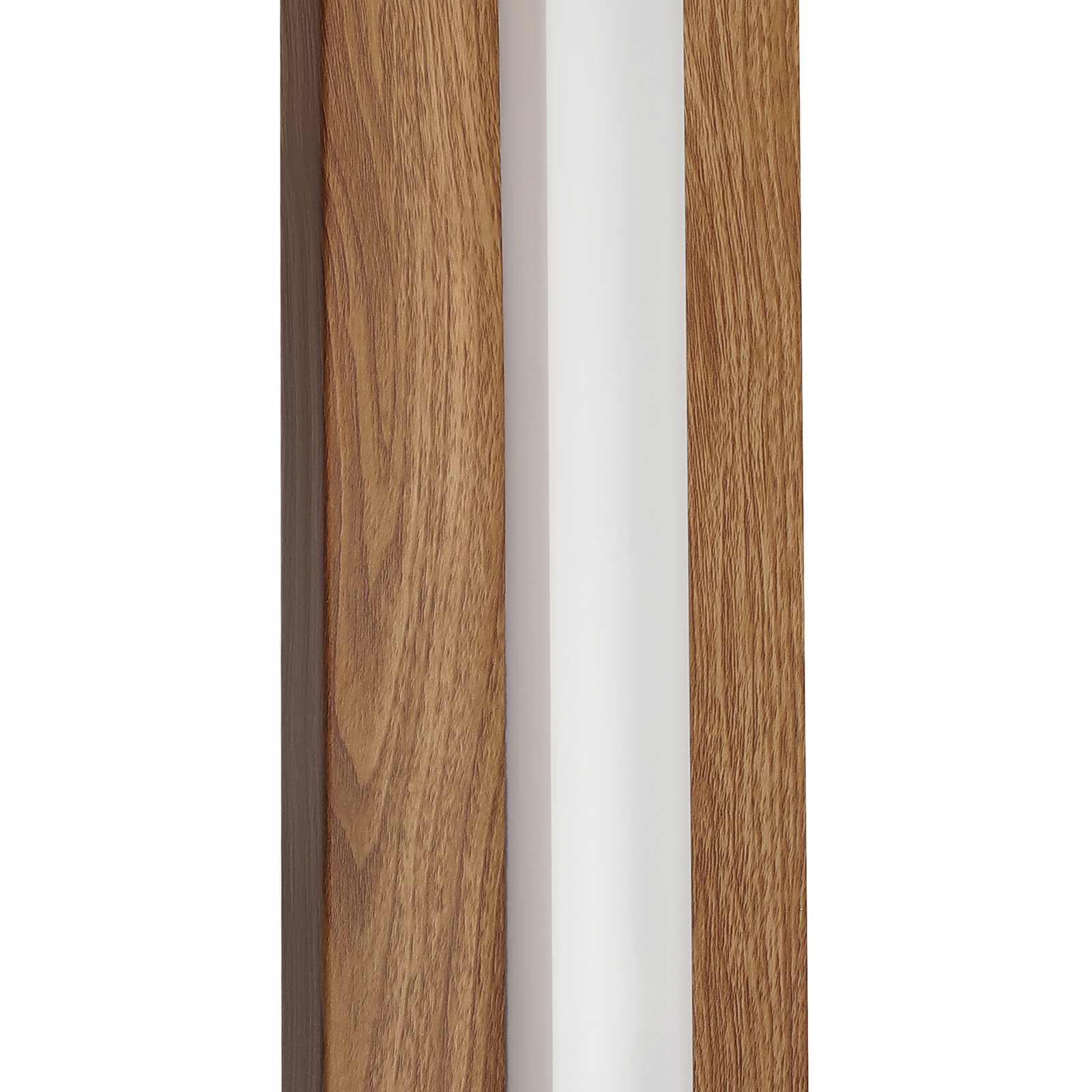 Bitetto utendørs LED-vegglampe, plast, treutseende