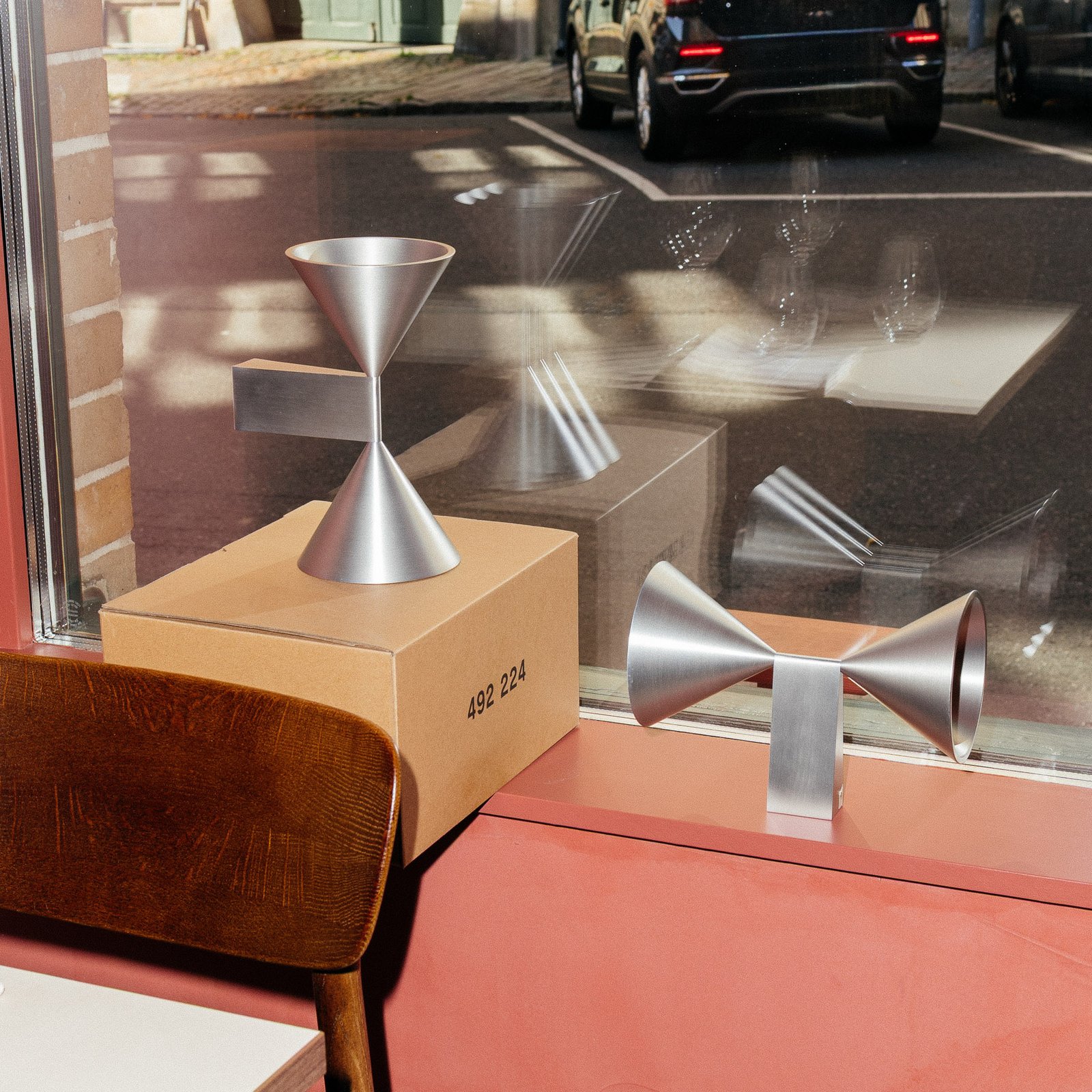 Nástěnné světlo Apollo 24, hliníková barva, nahoru/dolů, 24 cm, GU10 - Pholc Nástěnné světlo Apollo 24, hliníková barva, nahoru/dolů, 24 cm, GU10 - Pholc