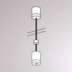 Suspensión para carril Volare, 100 cm, blanco