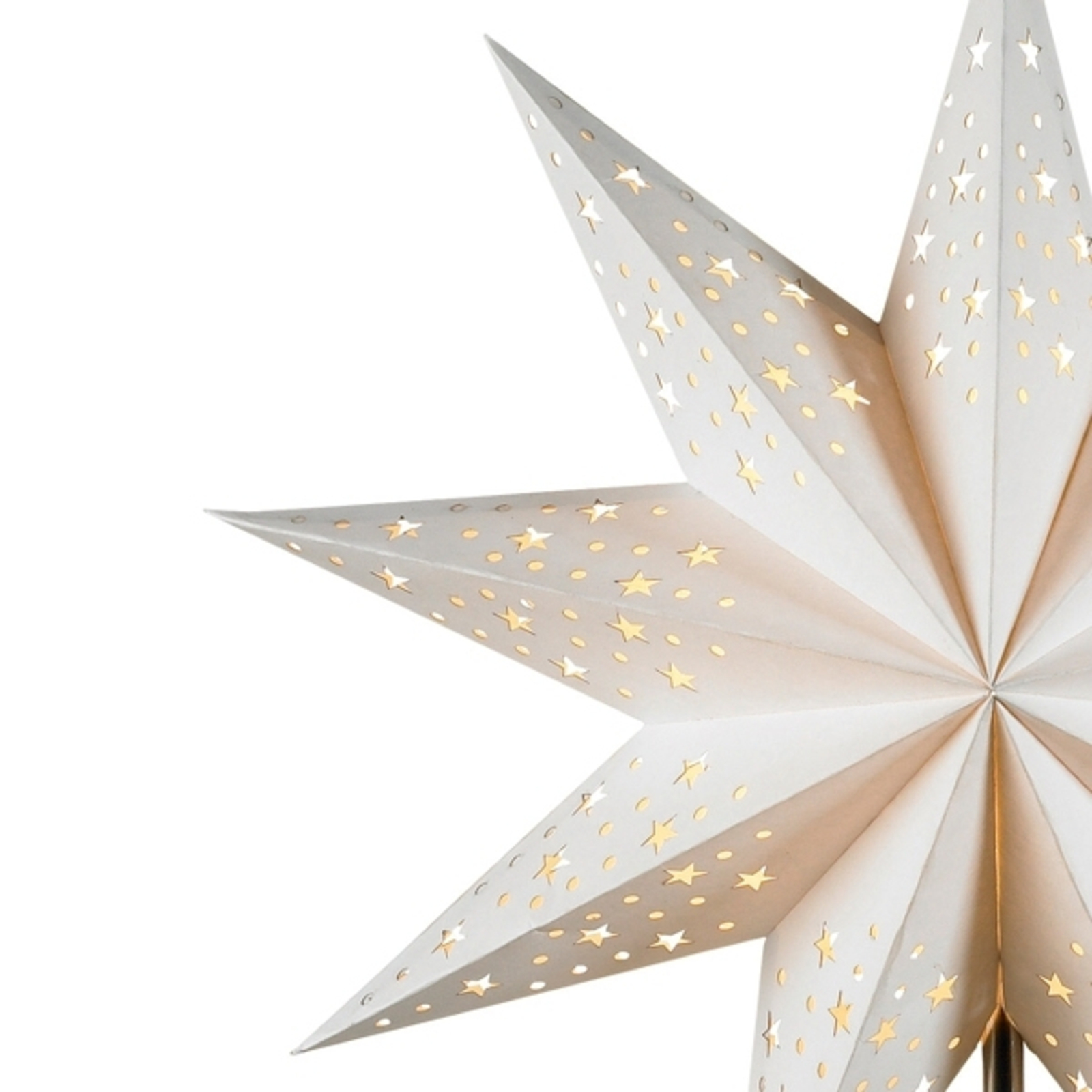 Zvijezda Solvalla kao stolni svijećnjak 45 x 64 cm