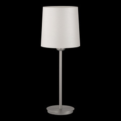Lámpara mesa La Habana efecto perla blanco crema