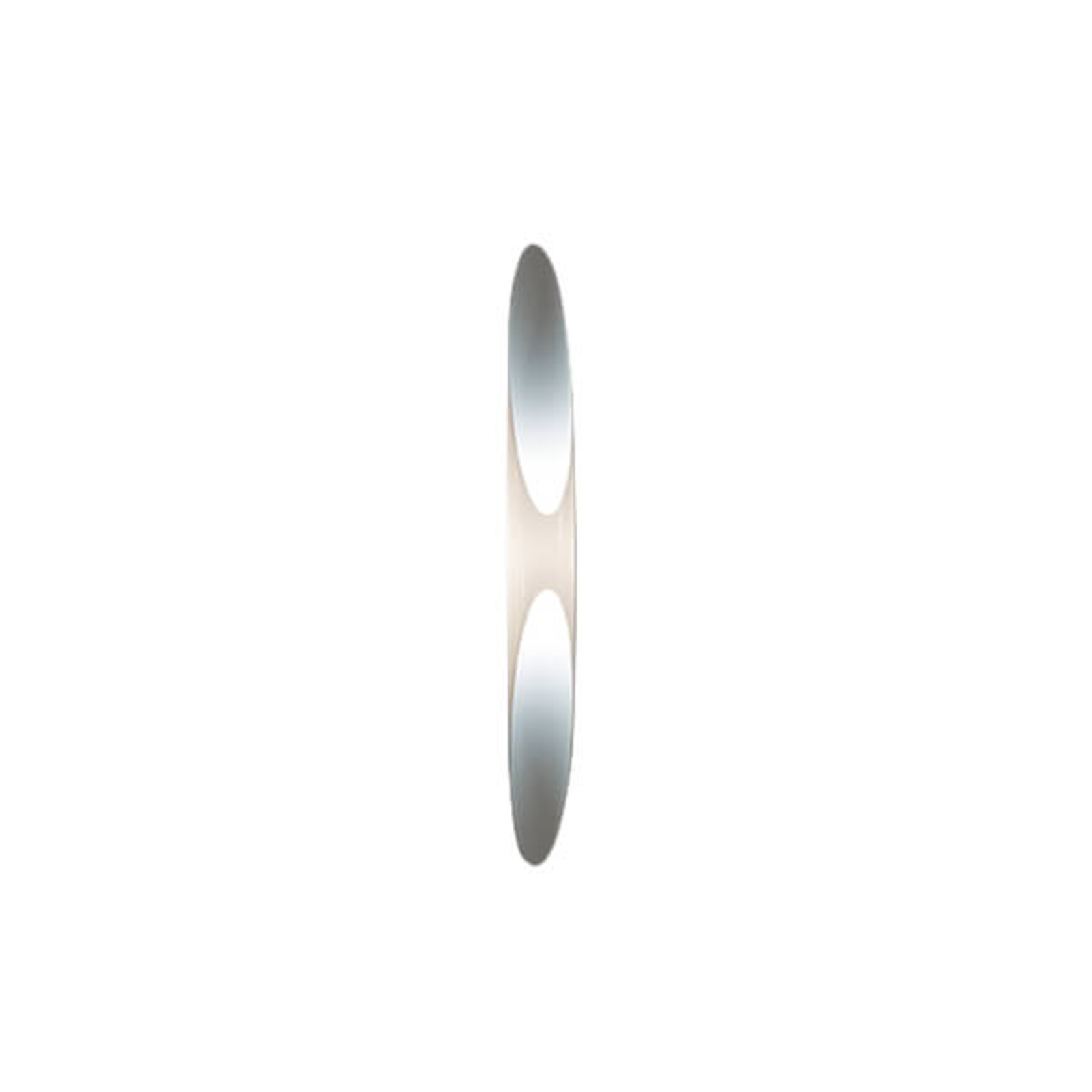 Kundalini Shakti - wall light white, 120 cm, for Living / Dining Room, plexiglass, E27, 80 W, energy efficiency: A++, W: 12.5 cm, H: 120 cm
