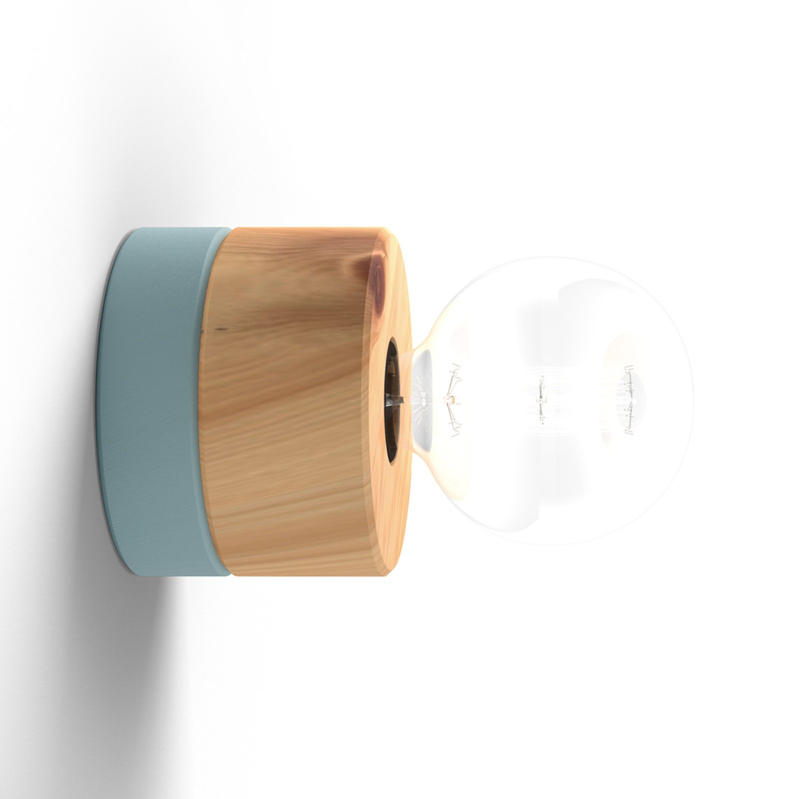 ALMUT 0239 wall light, vegan, Swiss stone pine