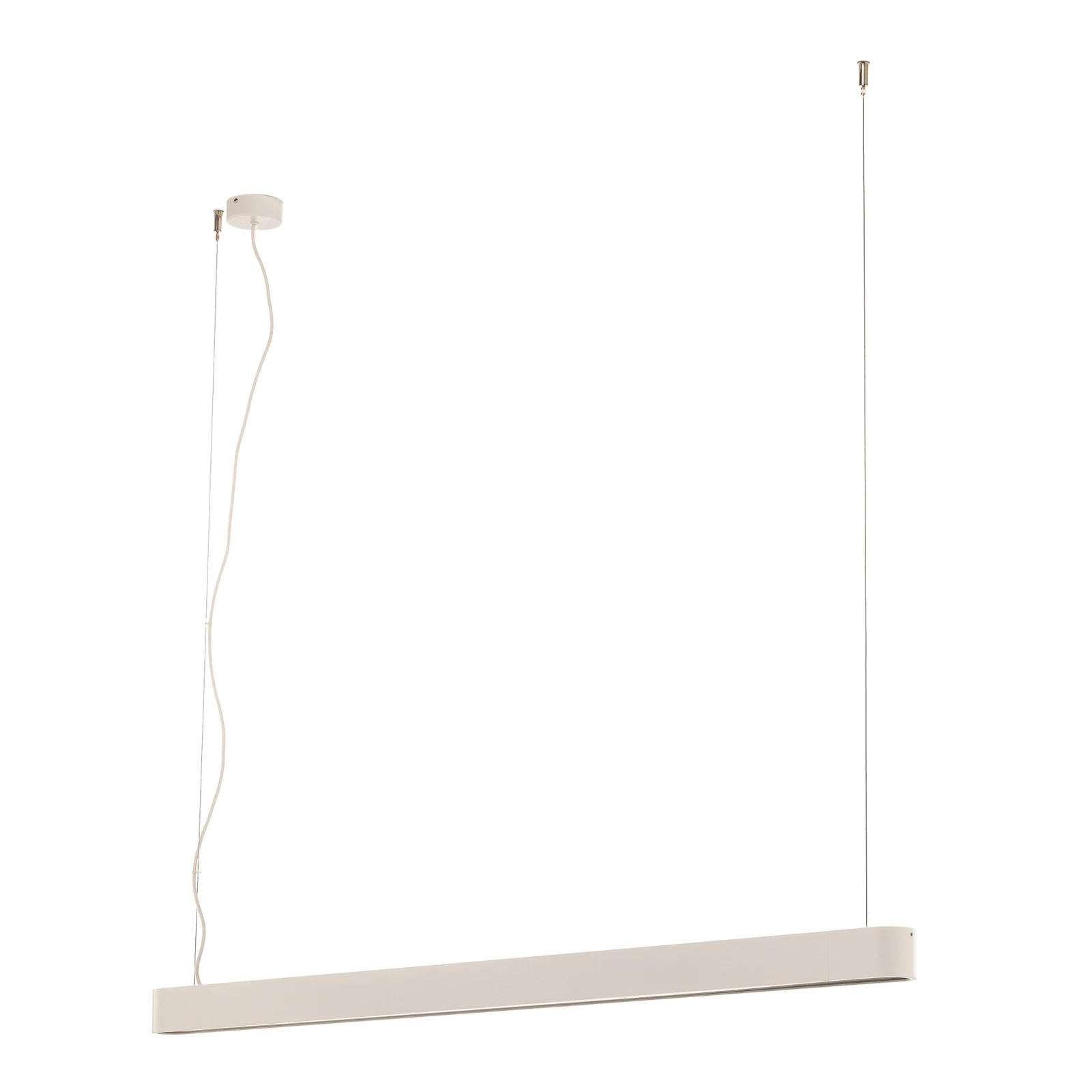 Riippuvalaisin Soft valkoinen 125 cm