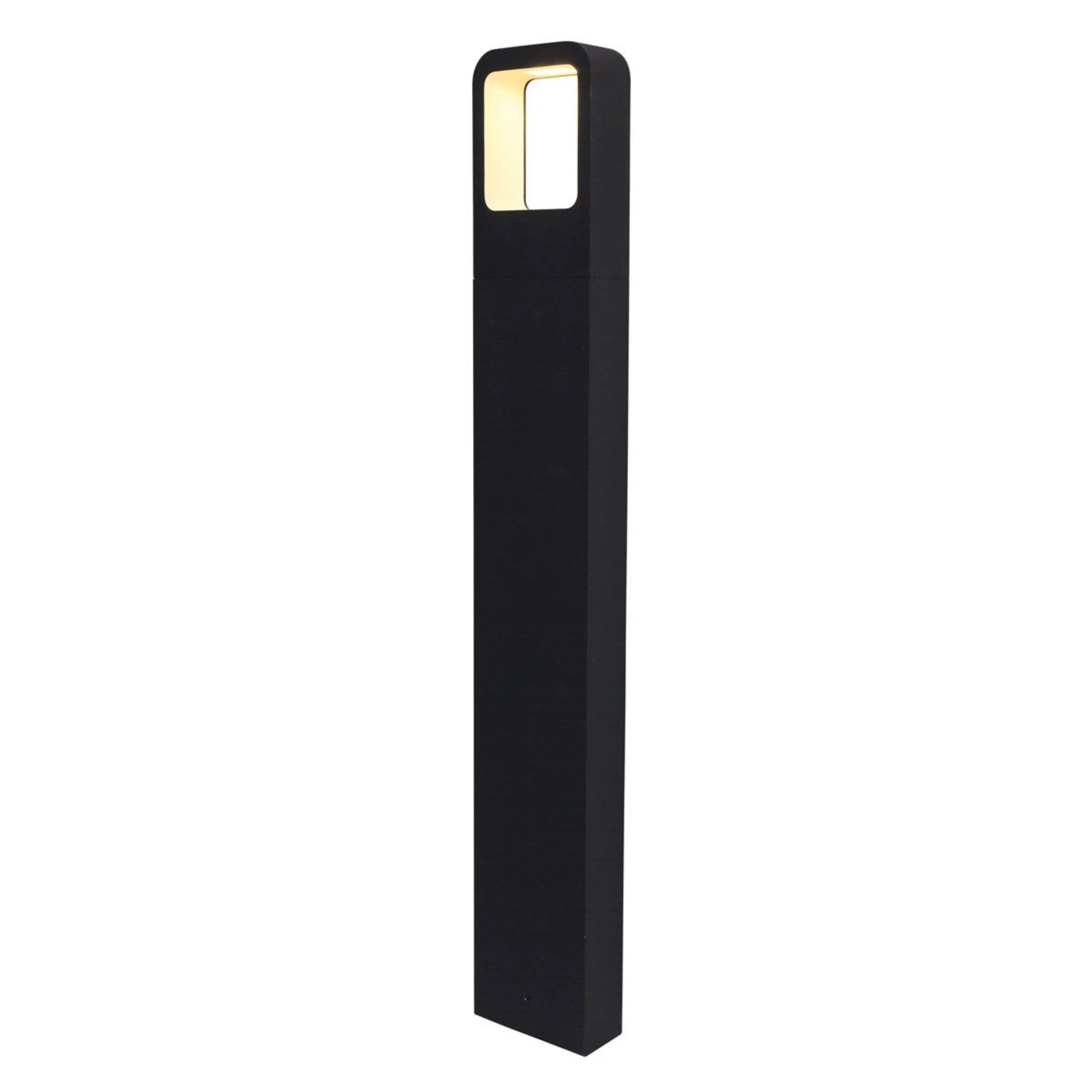 LED-väglampa Juna, antracit, aluminium, 80 cm, IP54, 830