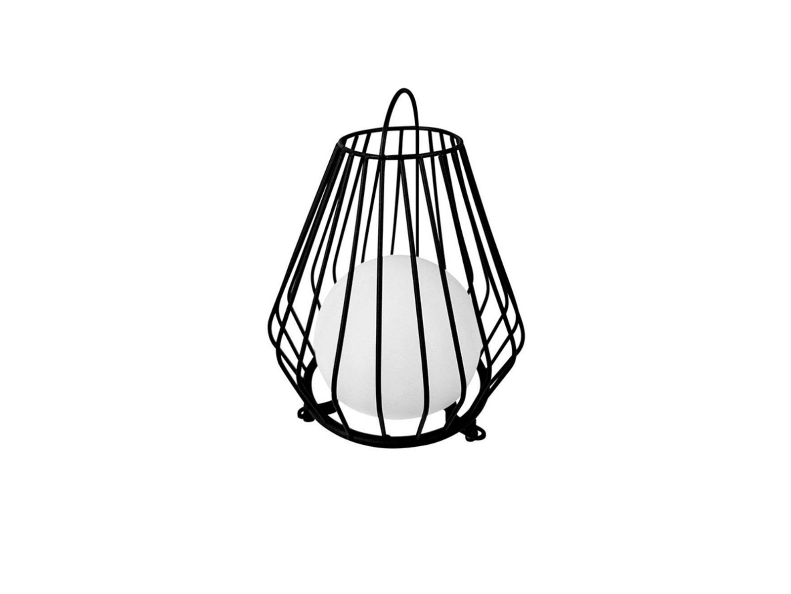 Evesham Outdoor Lantern Medium Black - DybergLarsen