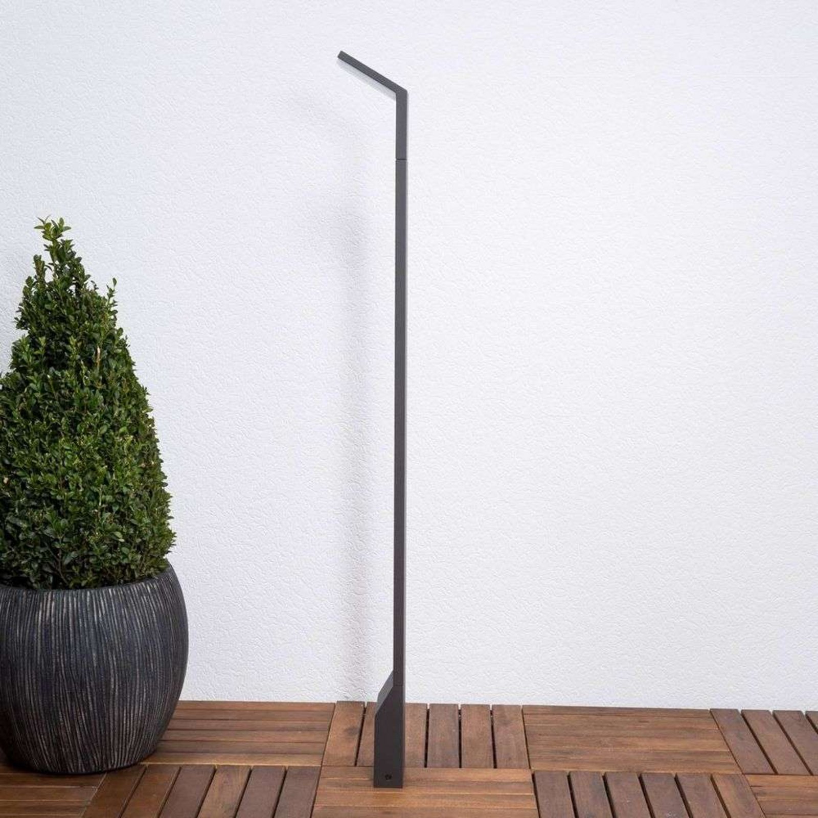 Nevio LED Zahradní Lampa H100 Graphite - Lucande