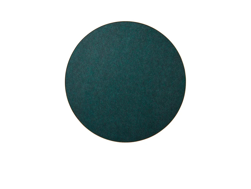 Produktfoto för Gejst - RETELL Bulletin board - Anslagstavla - Brass/Green - Ø800 x D16 mm