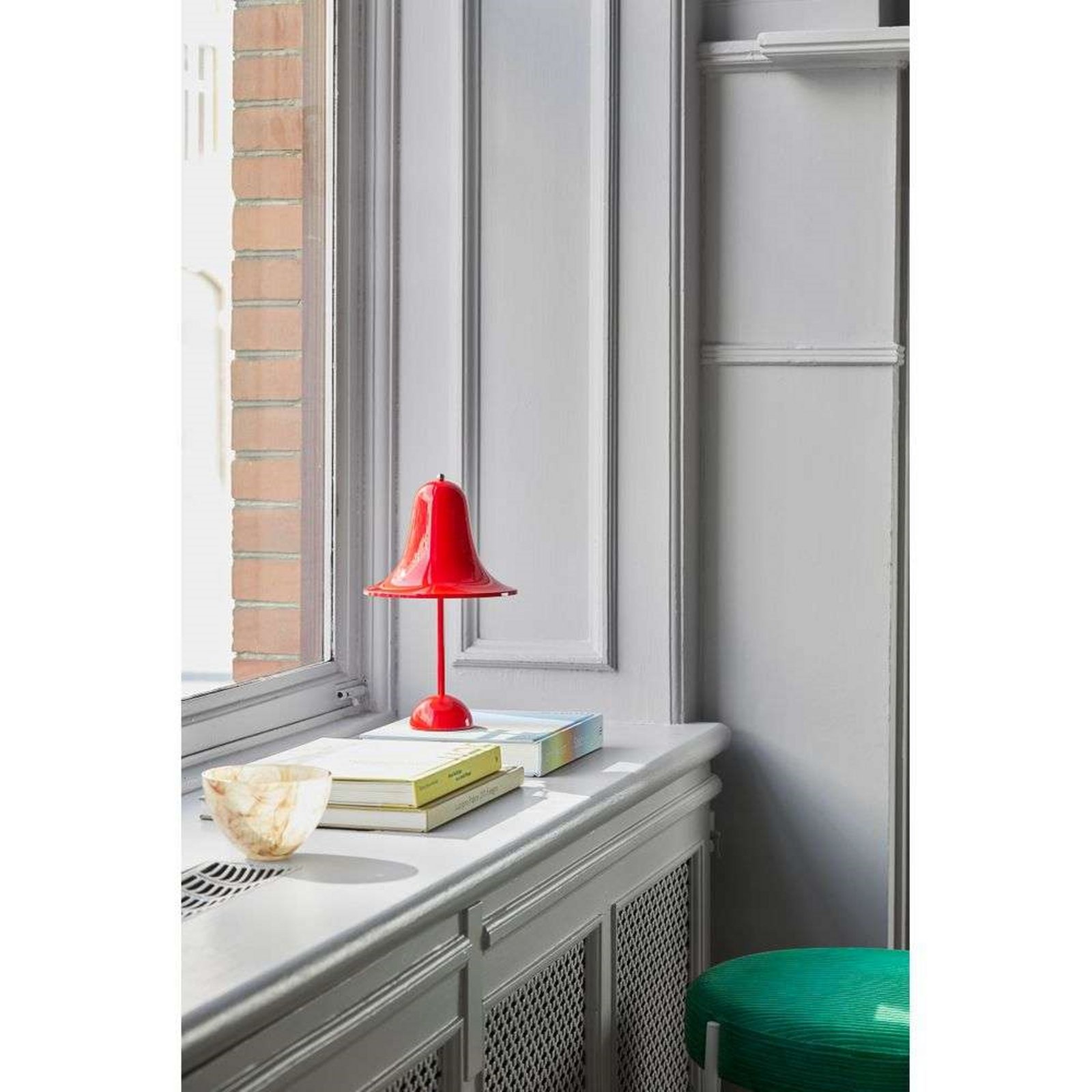 Pantop Portable Lampă de Masă Bright Red - Verpan