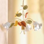 Flora függő lámpa firenzei stílusban, három-izzós