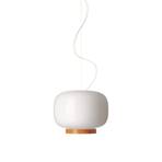 Chouchin 1 Reverse LED Lustră Pendul Dimmable White/Orange - Foscarini