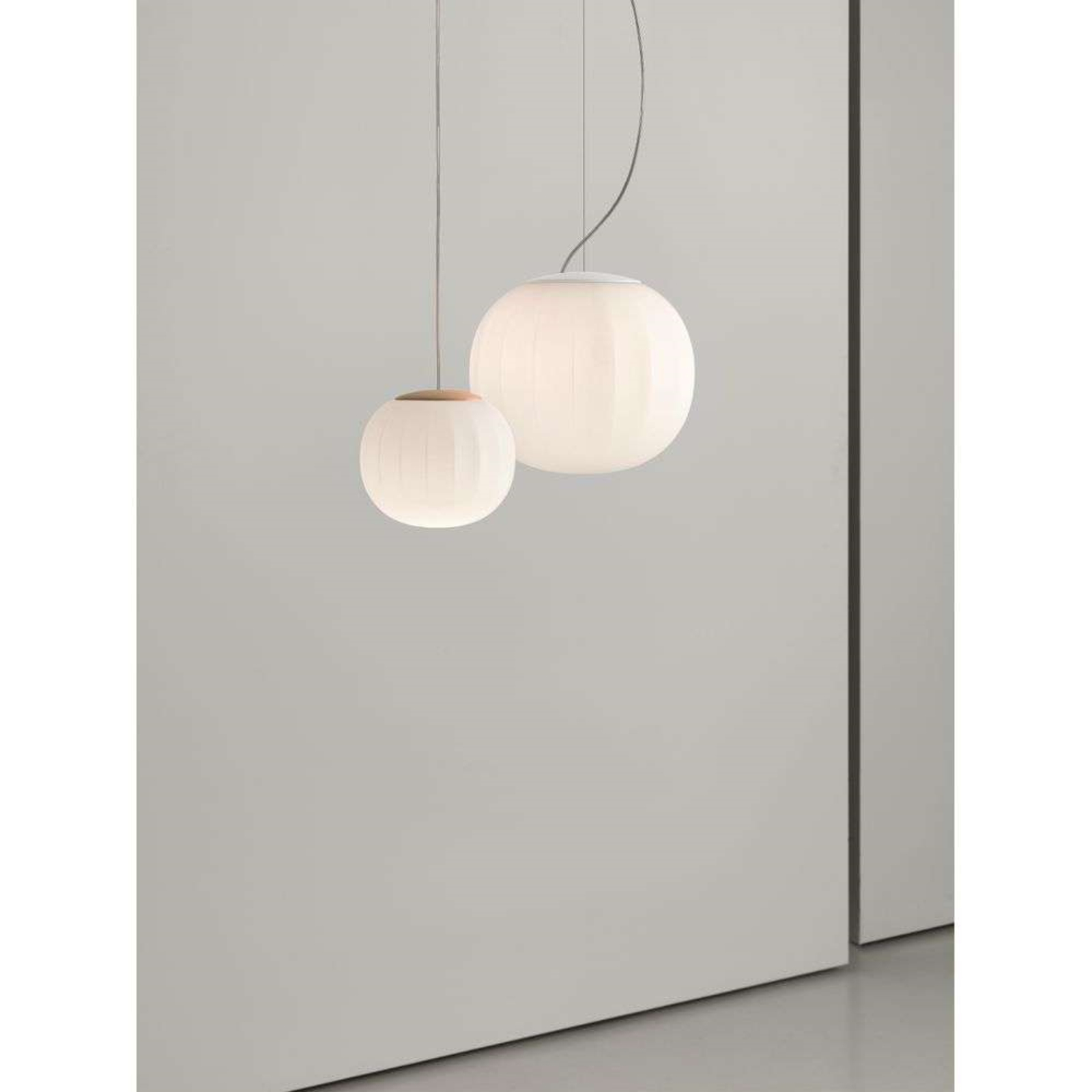 Lita Suspension Ø30 Ash Wood - Luceplan