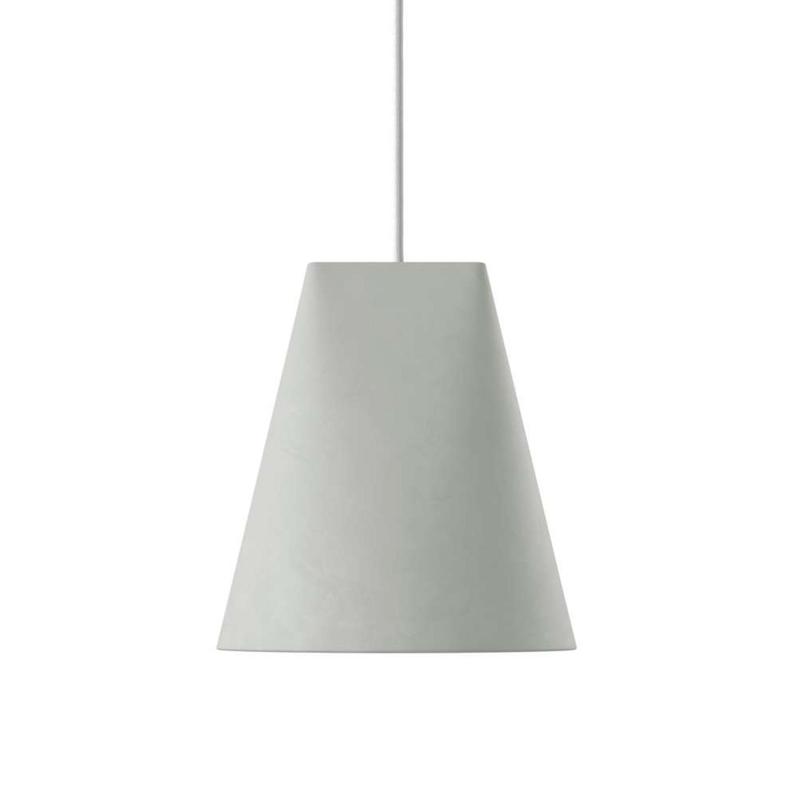 Ceramic Wide Pendant Light Grey - Moebe