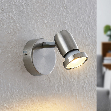 ELC Simano LED-Strahler, nickel, 1-flammig