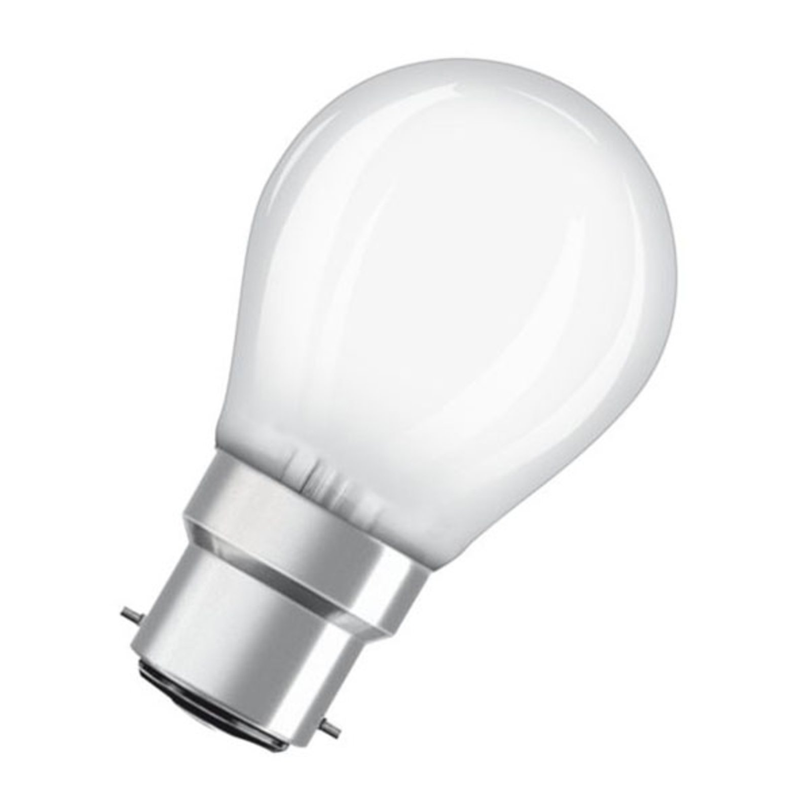 Kvapková LED žiarovka OSRAM B22d 2,5 W 2 700 K matná