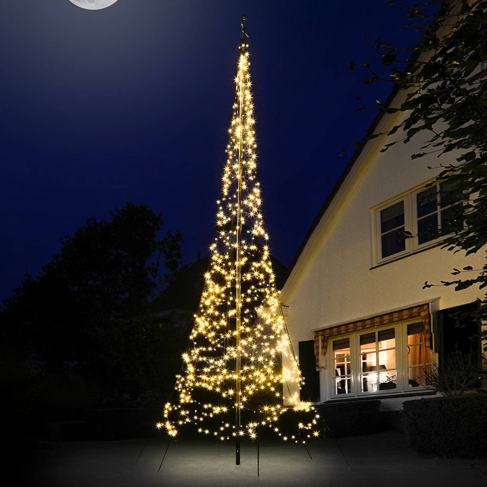 Läs mer om Fairybell® julgran, 6 m, 900 lysdioder