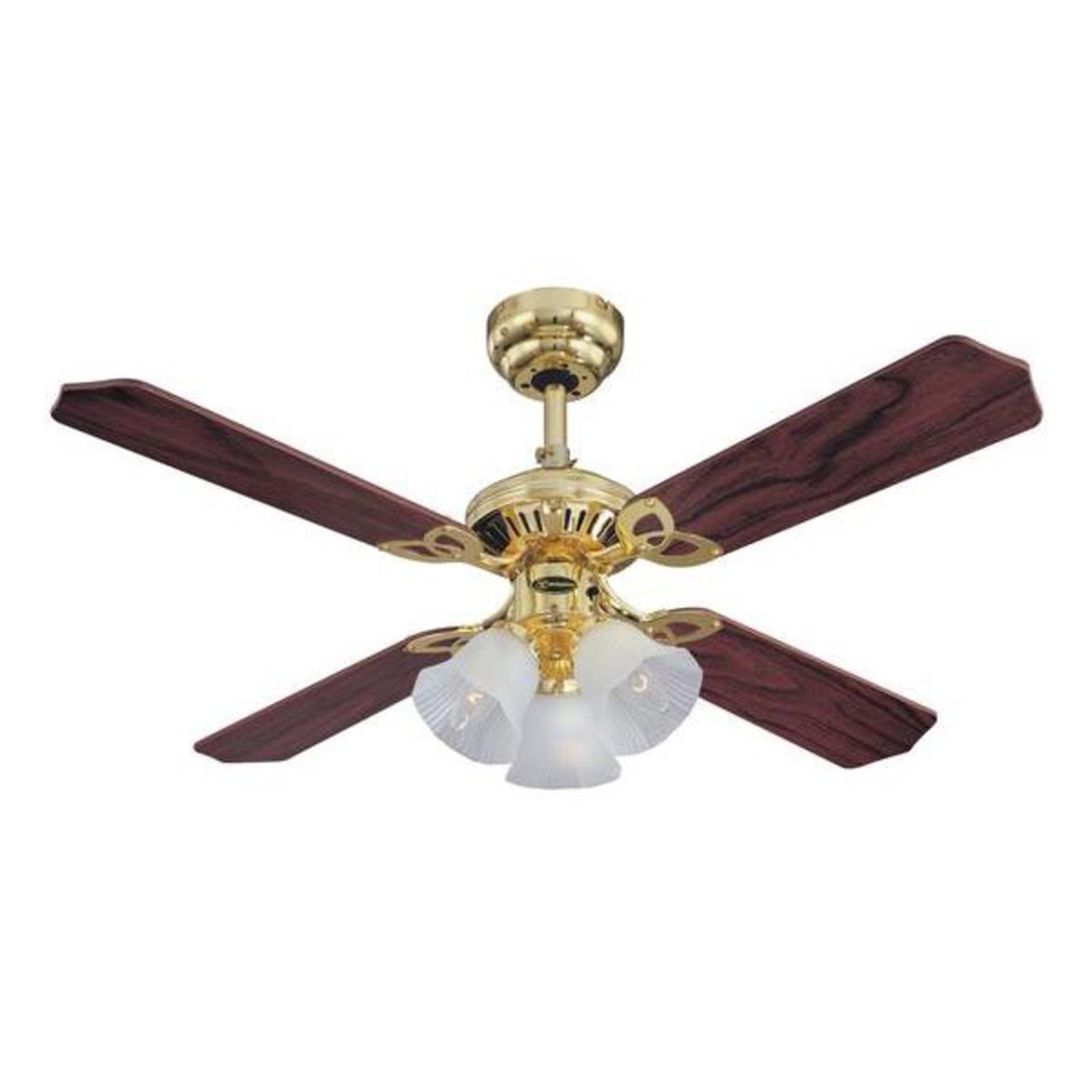Ventilador Princess Trio em madeira, silencioso, Ø 105 cm - Westinghouse Ventilador Princess Trio em madeira, silencioso, Ø 105 cm - Westinghouse