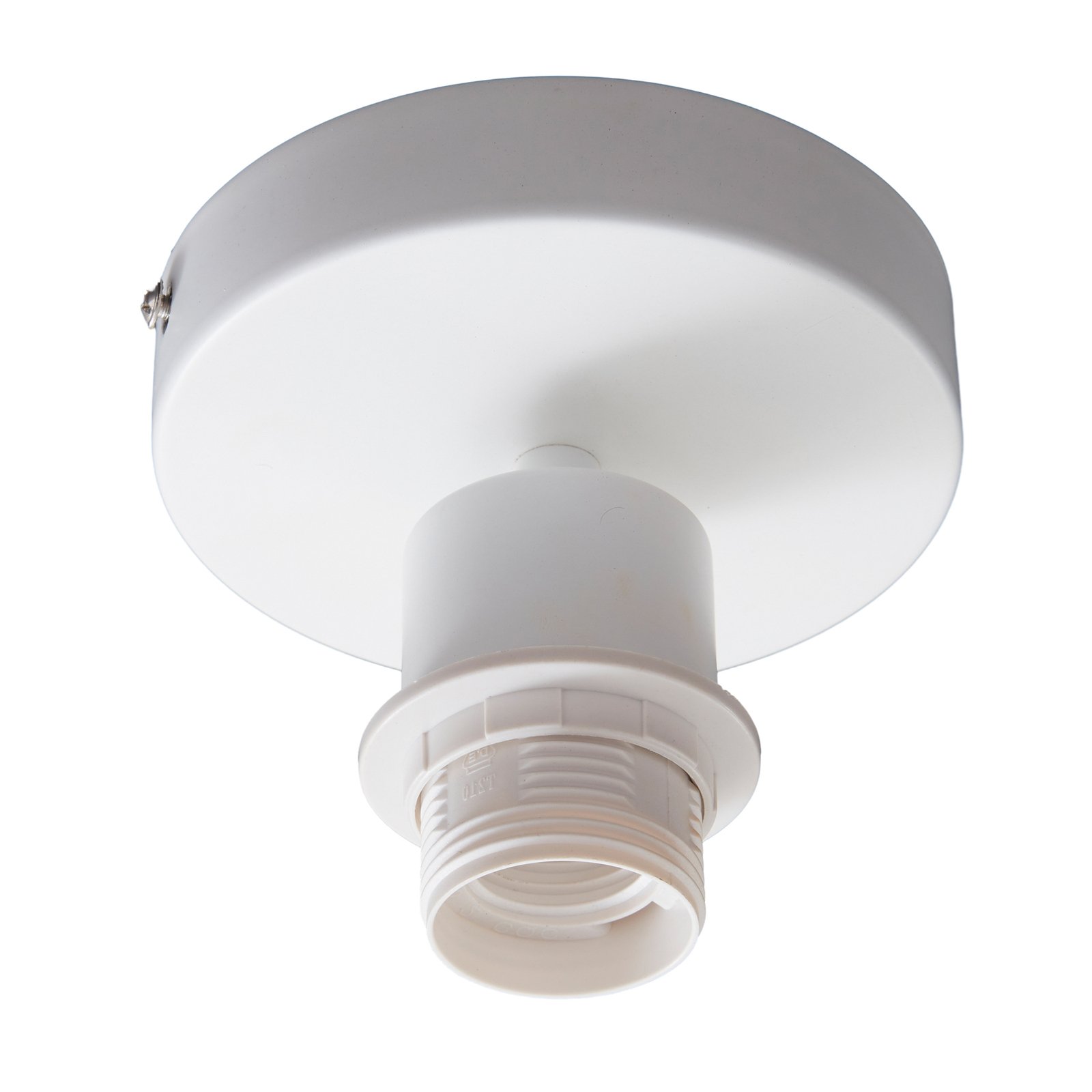 Lindby Heven ceiling light, Ø 35 cm, white, plastic, E27