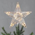 LED treetop Topsy with a plastic star