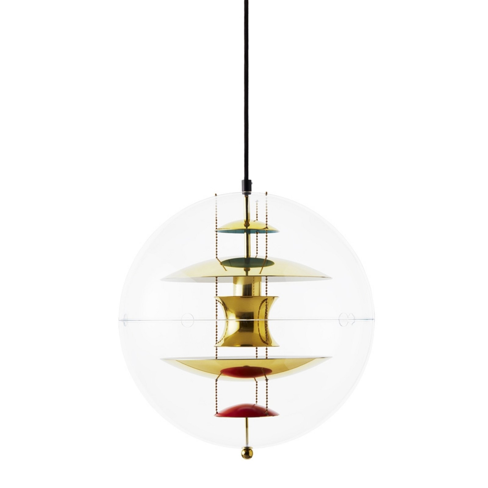 VP Globe 40 Závěsná Lampa Brass - Verpan