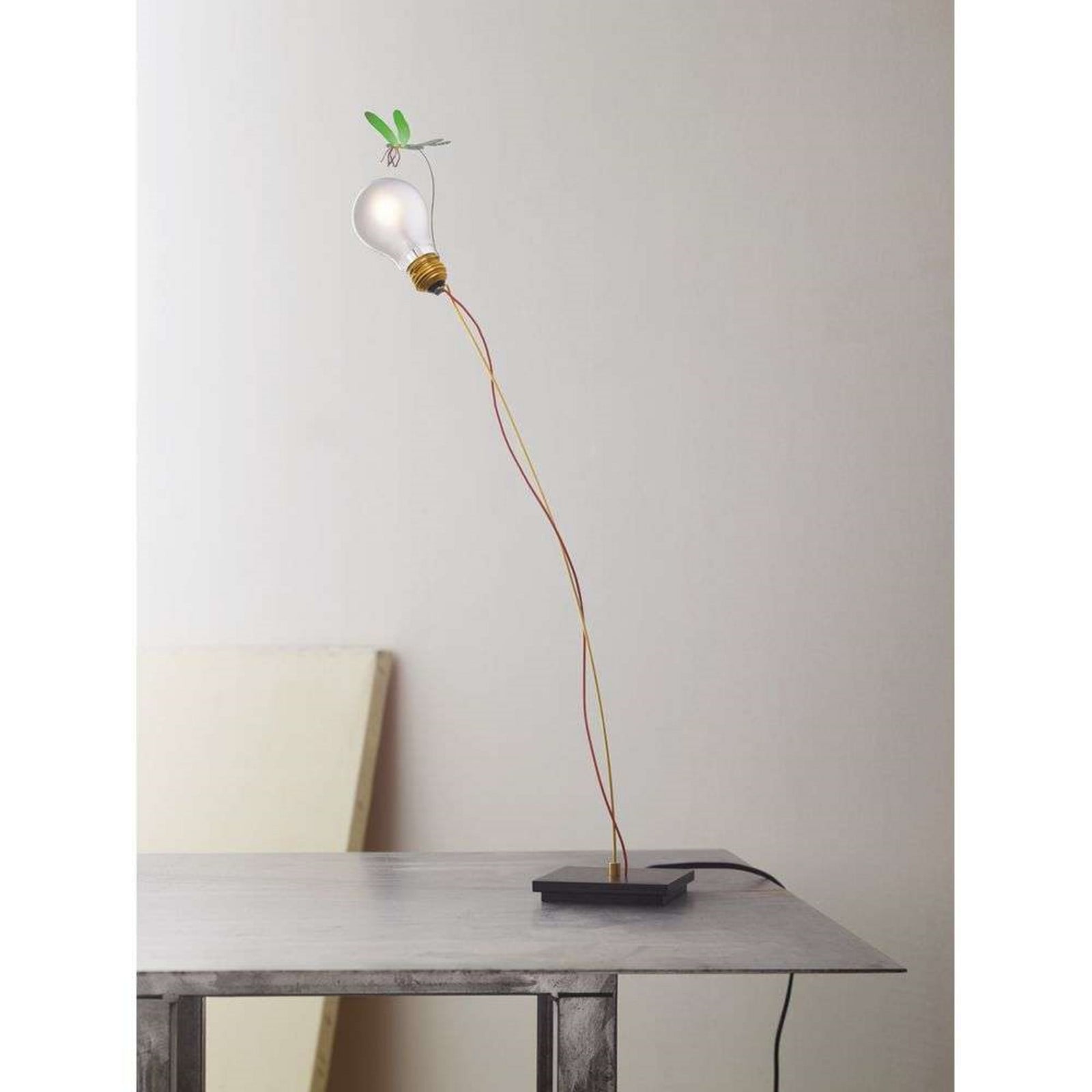 I Ricchi Poveri Bzzzz Bordlampe Green Ingo Maurer - Stue - Aluminium billede