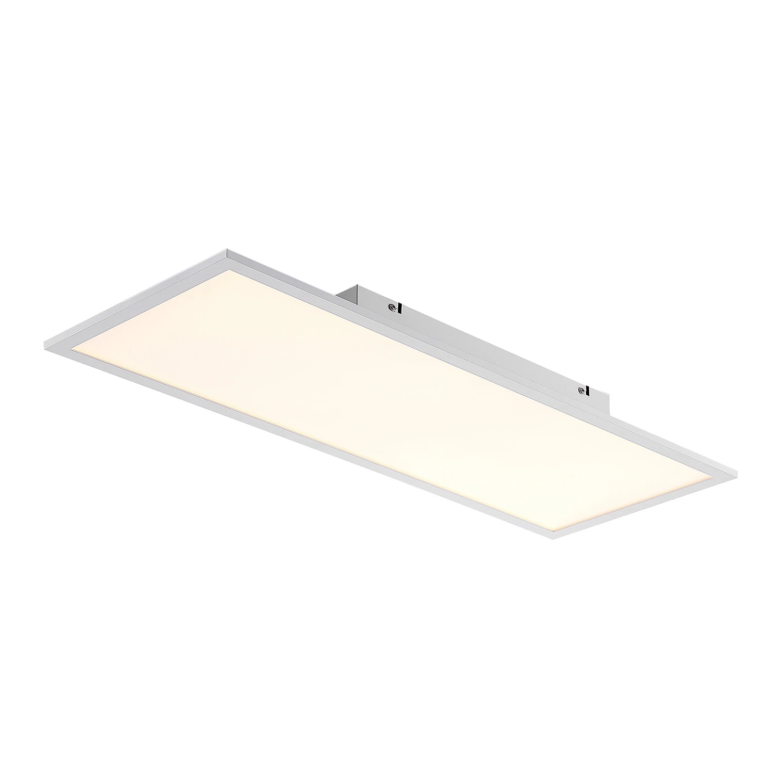 Lindby LED panel Quais, 80 x 30 cm, fehér, fém, 4,000K