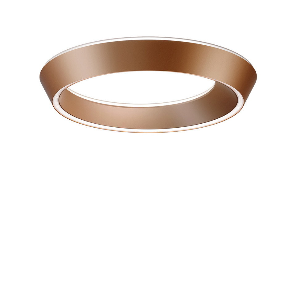 Lodes Tidal 45 Plafond 2700K Terra, koppar från Lodes