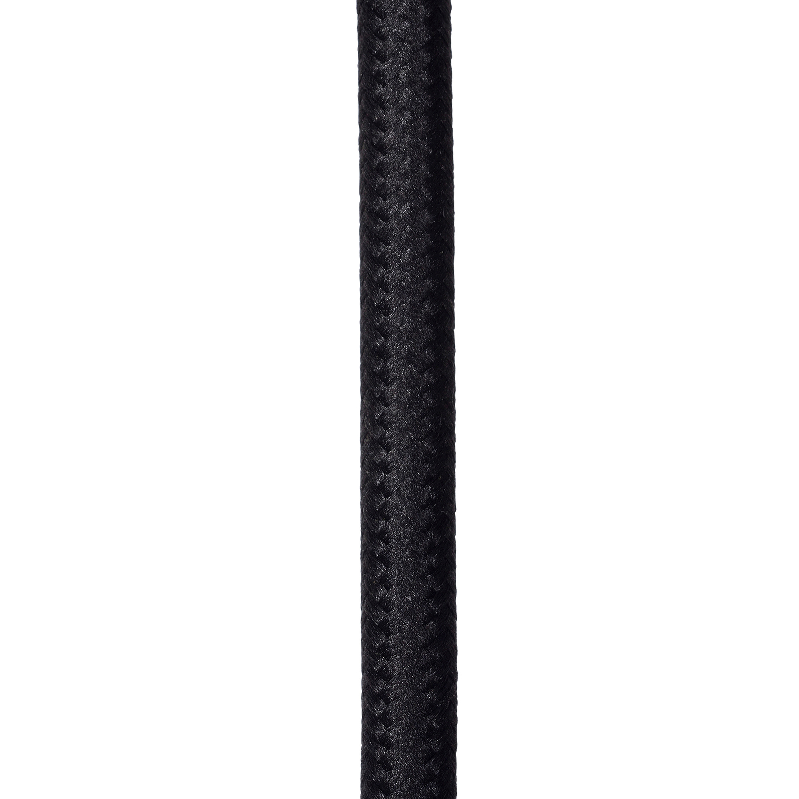 Võrguga rippvalgusti, trapetsikujuline, Ø 45 cm, must