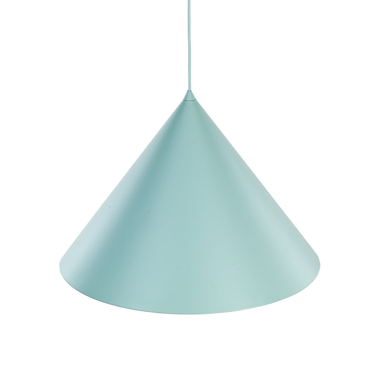 Cono pendant light, 1-bulb, Ø 50 cm, mint, E27