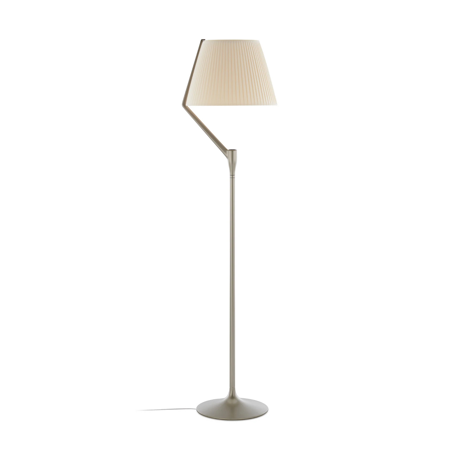 Kartell Angelo Stone LED stāvlampa, gaiši zelta krāsā