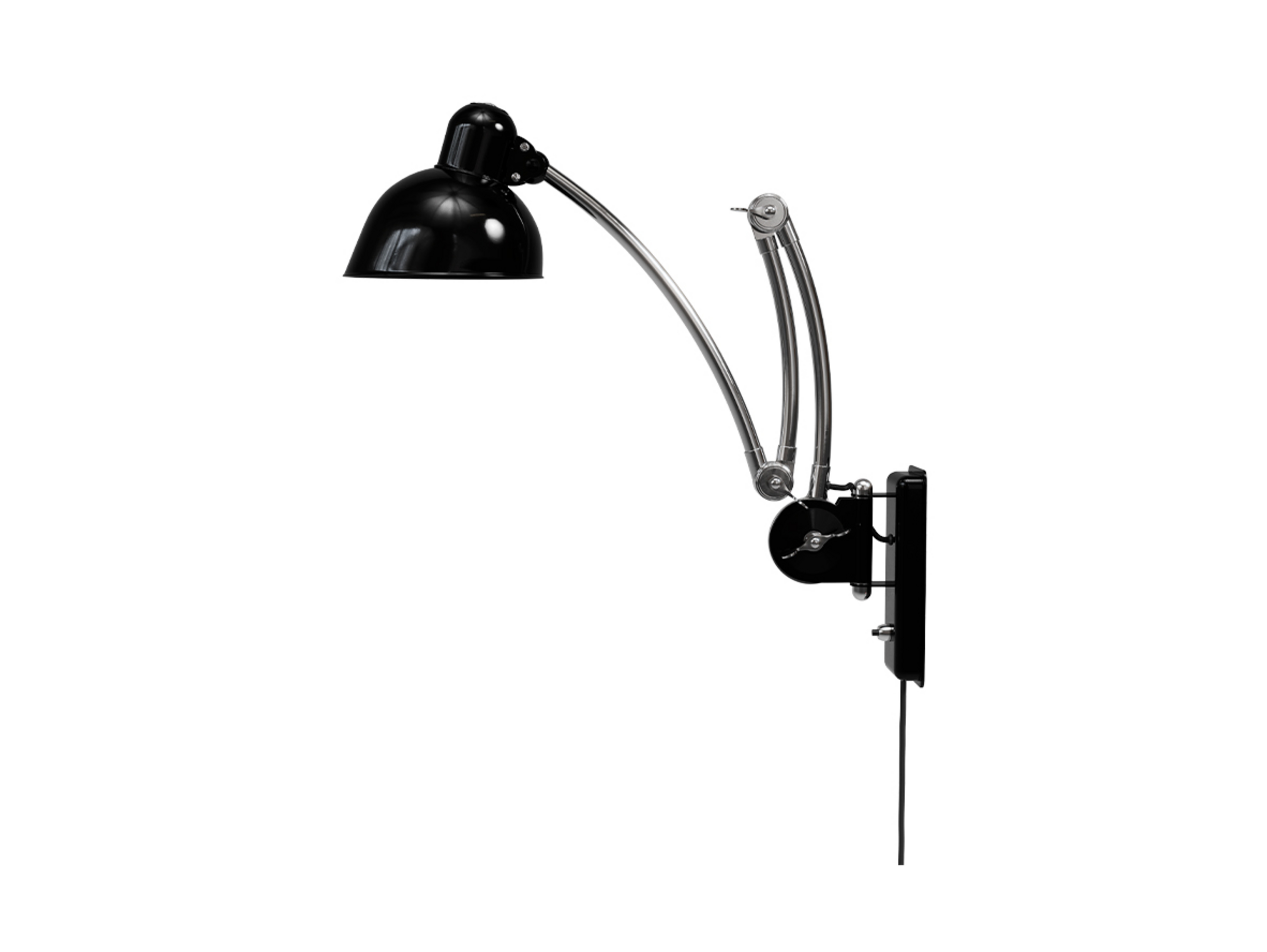 KAISER idell 6559-W Wandlampe, schwarz/chrom - Fritz Hansen