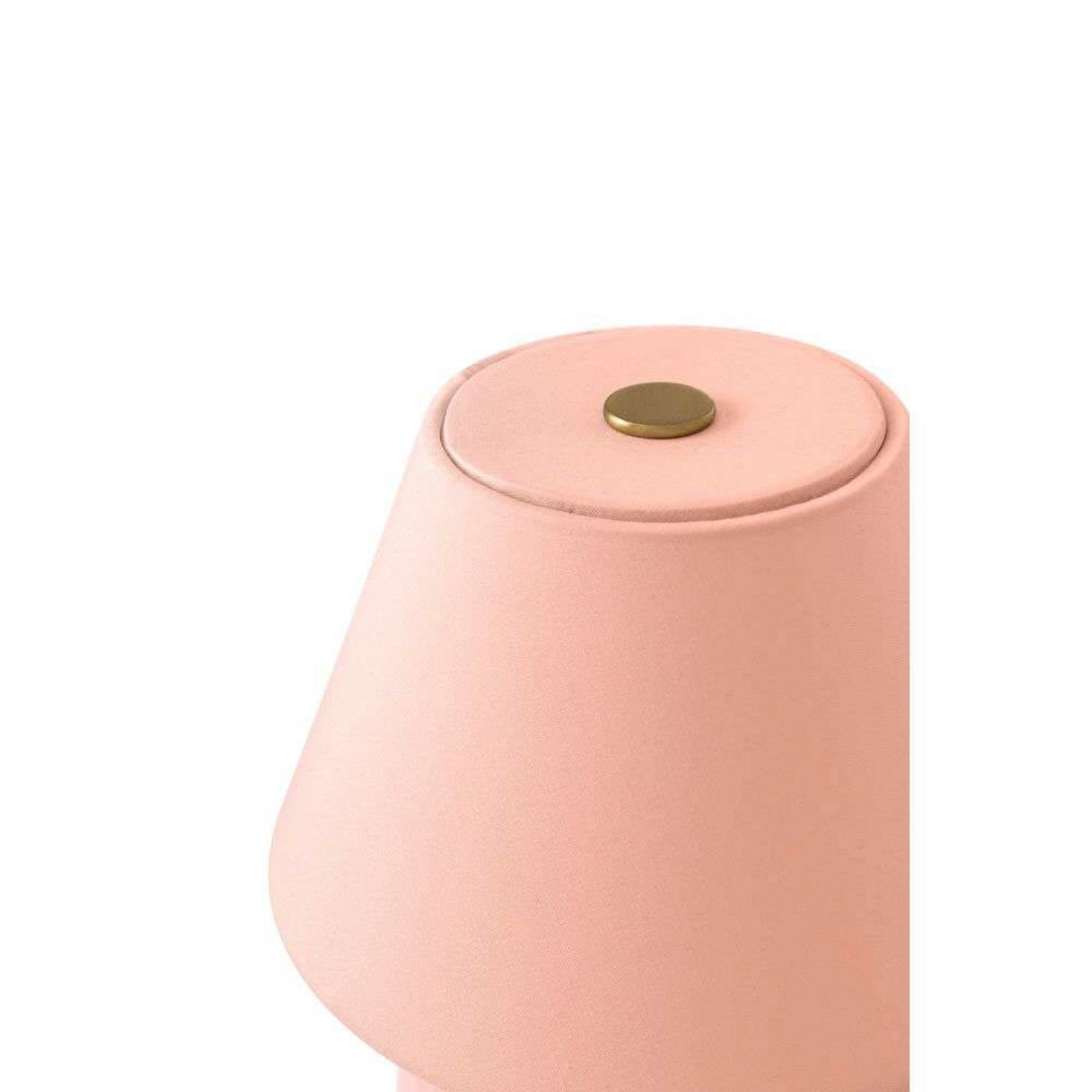 Globen Lighting Akku-Tischleuchte IRIS, rosé, Höhe 23 cm