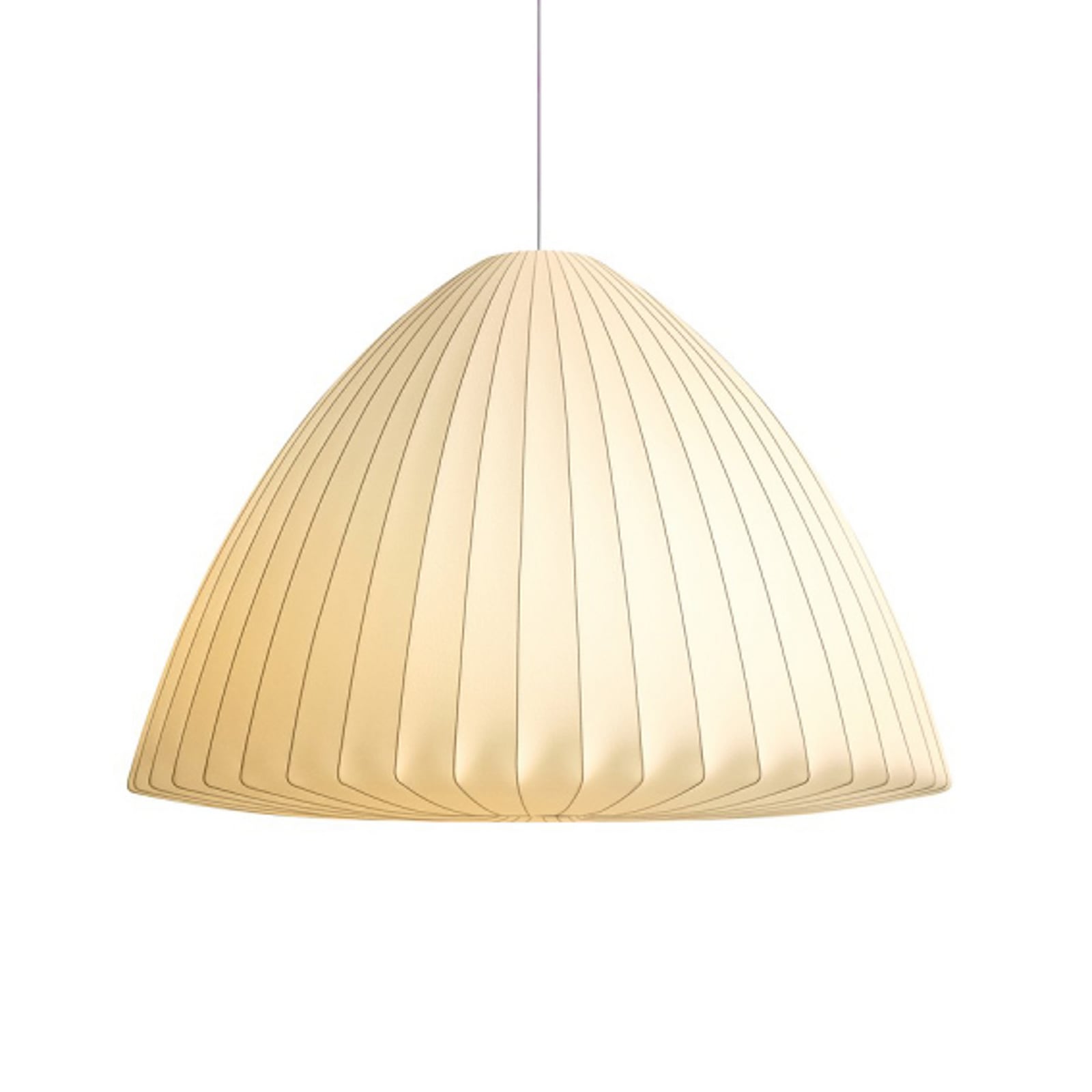Lámpara colgante Nelson Bell Bubble, Ø 107 cm, blanca, E27 - HAY