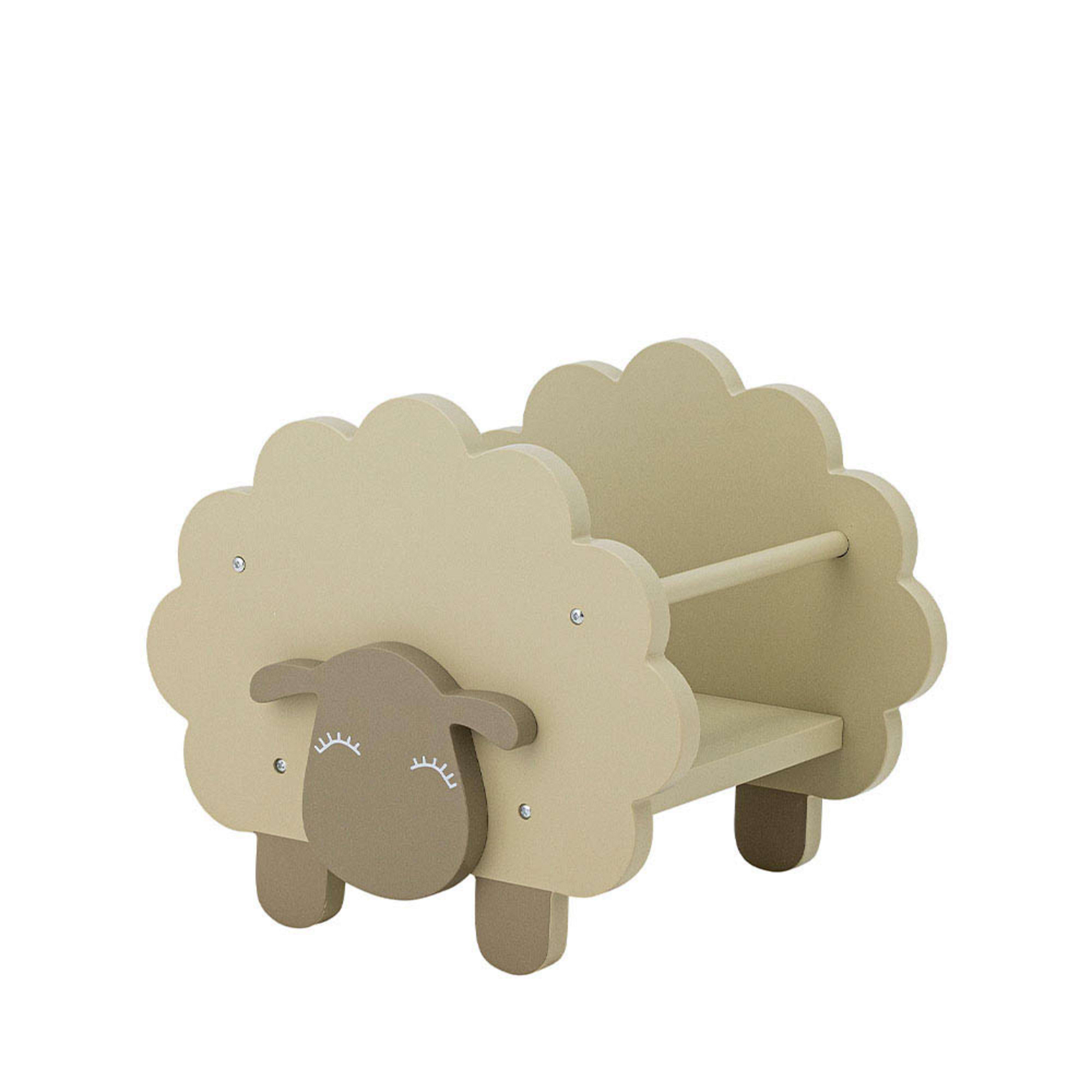 Dolly Shelving Unit Grey - Bloomingville