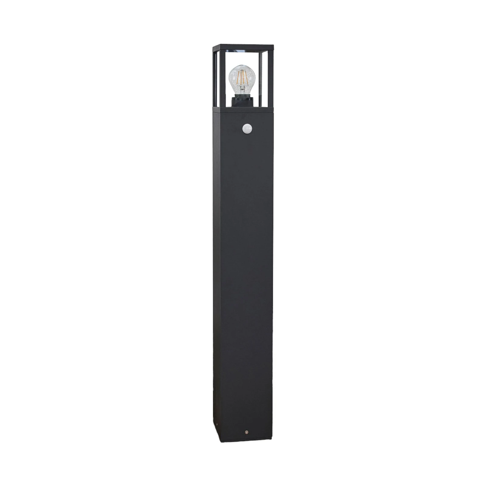 Φωτισμός Lucande Klemens, 90 cm, αισθητήρας, ανθρακί, E27