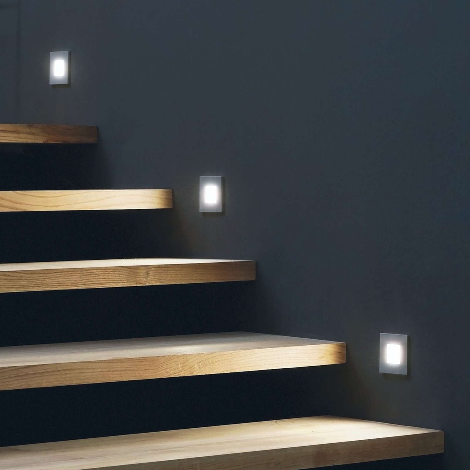 LED sienas iebūvējamais sienas LED gaismeklis, 1,8 W