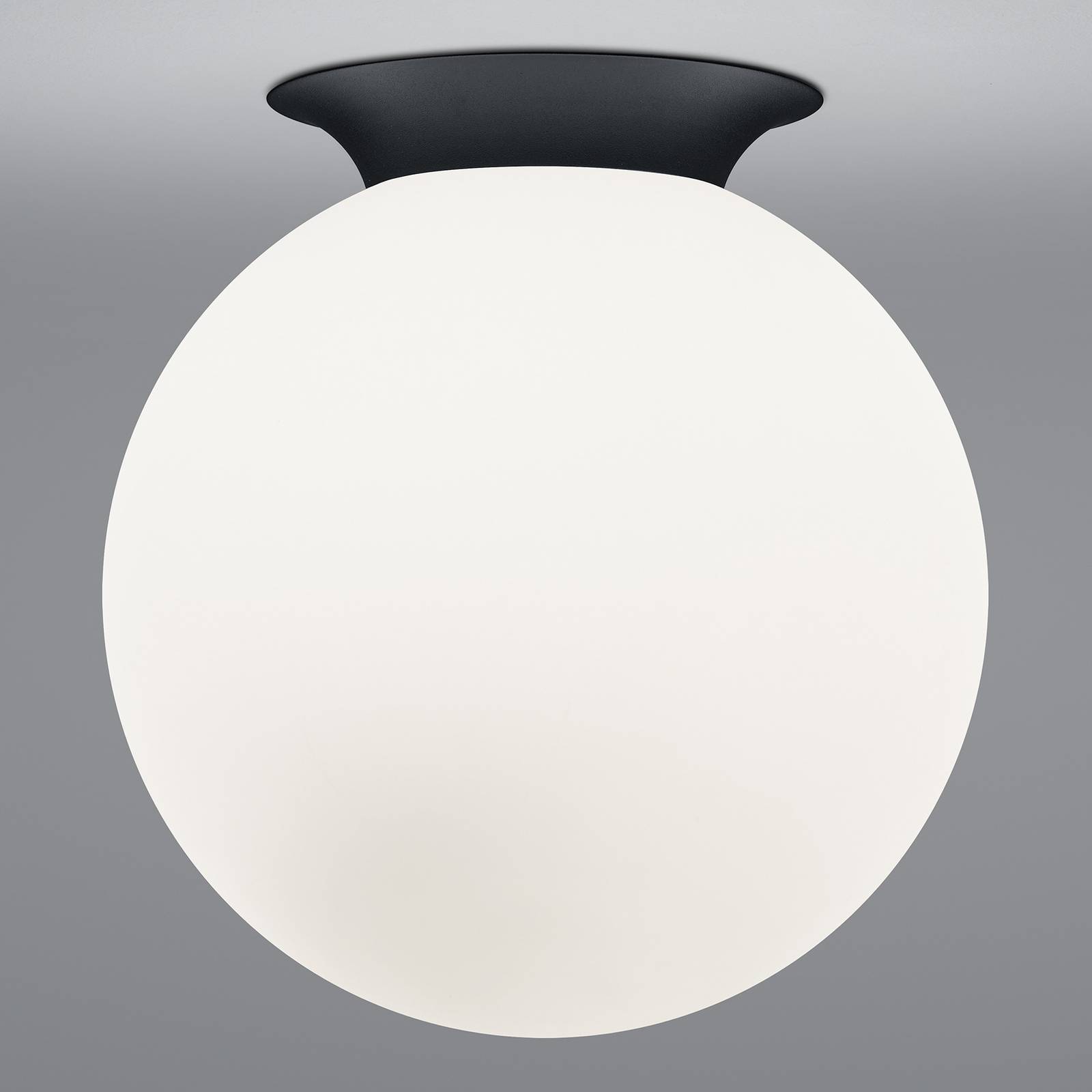 HELL Taklampa Blob kupa i opalglas Ø 30 cm