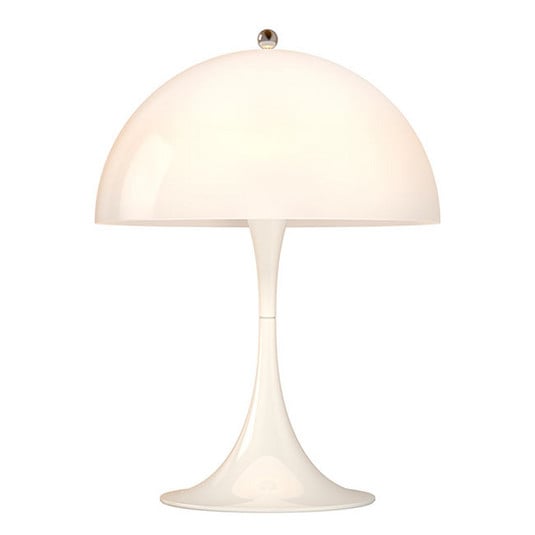 Panthella 400 Lámpara de Sobremesa White Opal - Louis Poulsen
